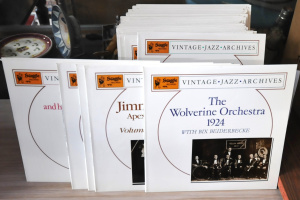 Lot 18 - Box lot - Vintage 1980s Jazz Archive Vinyl Lp Records - all on Australi