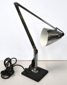Lot 28 - Vintage Chrome Planet Studio K Desk Lamp - AF Switch