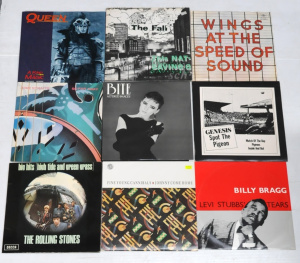Lot 120 - lot of Vintage British LP Vinyl Records incl The Rolling Stones, Billy