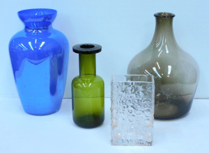 Lot 127 - Group lot - Vintage & Modern Art Glass - Lindshammer Brick Texture