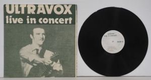 Lot 160 - Vintage ULTRAVOX Live in Concert November 2nd 1981 Vinyl LP Record - C