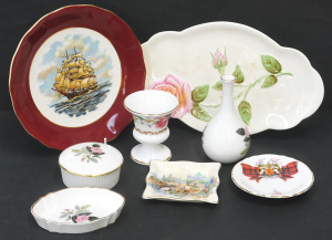 Lot 163 - Group lot vintage English China incl Clarice Cliff Royal Staffordshire