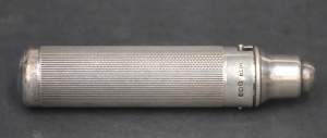 Lot 188 - Hallmarked Birmingham c1942 Sterling Silver Pocket Torch - Cohen &