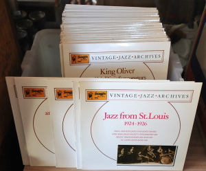 Lot 12 - Box lot - Vintage 1980s Jazz Archive Vinyl Lp Records - all on Australi