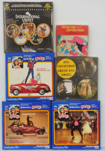 Lot 86 - Lot of Vintage 8mm Films incl Grease, Walt Disneys Peter Pan, Internati