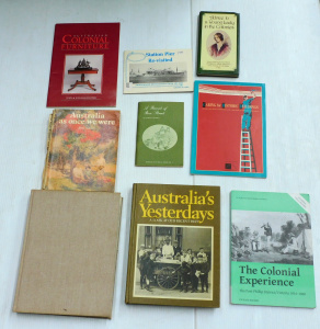 Lot 90 - Lot of Australian Historical Reference Books, inc Historic Public Build