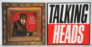 Lot 117 - 2 x vintage Talking Heads Vinyl Lp Records - Naked & True Stories