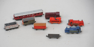 Lot 179 - Small Lot of Lone Star Train Toys inc Engines and Various Carriages et