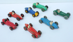 Lot 185 - Group Lot of Vintage Dinky Open Wheel Racing Cars Lot 185 - Group Lot of Vintage Dinky Open Wheel Racing Cars