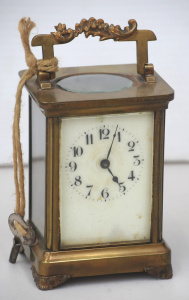 Lot 189 - Vintage Antique French Carriage Clock by Duverdrey & Bloquel - typ Lot 189 - Vintage Antique French Carriage Clock by Duverdrey & Bloquel - typ