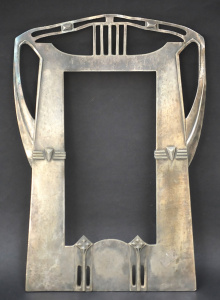 Lot 223 - Stylish Secessionist German WMF Oxidised Silverplated Britannia Metal Lot 223 - Stylish Secessionist German WMF Oxidised Silverplated Britannia Metal