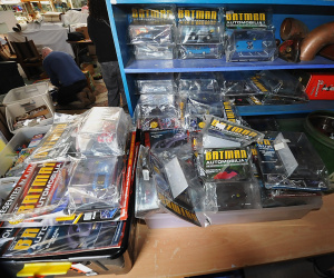 Lot 19 - Very Extensive Group Lot of Batman Automobilia Magazines and Die-Cast B