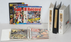 Lot 51 - Box lot - vintage 1995 onwards Home & Away AFL Footy Records - most