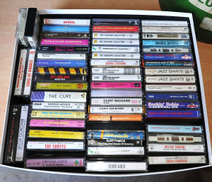 Lot 55 - Lot of Vintage Cassette Tape Albums & Singles incl The Eurythmics,