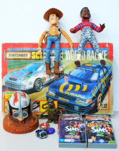 Lot 63 - Matchbox SCX World Rallye Slot Car Set (Note Celica has been replaced w