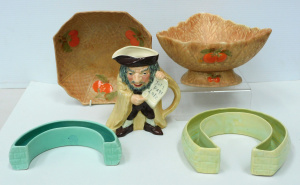 Lot 70 - Group Lot of Vintage English Porcelain inc Sylvac Staffordshire Shylock
