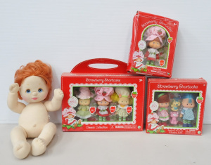 Lot 72 - Group lot of kids toys inc, 1980s Mattel My Child Doll and 3 x Reissues