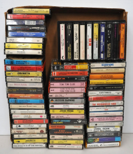 Lot 76 - Large Mixed Vintage Cassette Tape Albums inc Australian Albums - Ed Kue