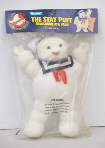 Lot 97 - Vintage Packaged Kenner brand Stay Puft Marshmallow Man soft toy from T