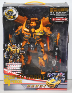 Lot 104 - Larg Super Robot 4Peeos in Original Chinese Packaging