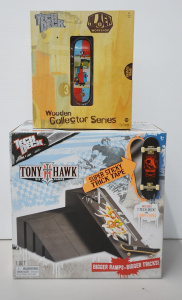 Lot 134 - 2 x Boxed Tech Deck Toys inc Tony Hawk Big Ramps and Alien Workshop Wo