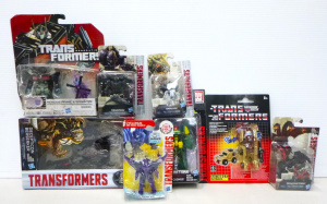 Lot 147 - Group Lot of Boxed and Carded Modern Transformer Toys