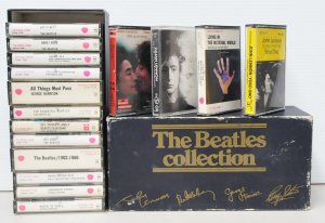 Lot 152 - Group lot Vintage Beatles Cassette Tape Albums inc The Beatles Collect