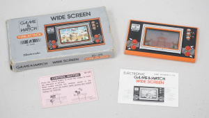 Lot 173 - Nintendo Game & Watch Wide Screen Fire Attack in Original Packagin
