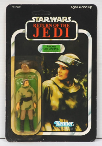 Lot 211 - Vintage Mint Carded Star Wars ROTJ Action Figure - Princess Leia Organ