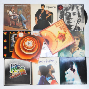 Lot of Mixed Vintage Vinyl LP Records incl Stevie Wonder, Doana Ross & Marvi