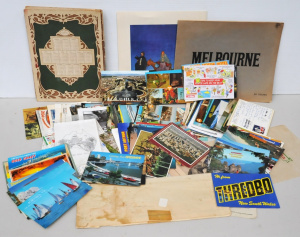 Lot 26 - Box Lot of Mainly Australian Ephemera inc Mid-Century Repro Ned Kelly W
