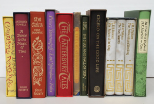 Lot 79 - Box Lot of Folio Society Volumes, inc The Lord Of the Rings Boxed Set,
