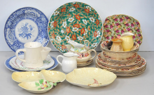 Lot 82 - Group Lot of Quality Porcelain, inc Spode & Royal Albert Wall Plate