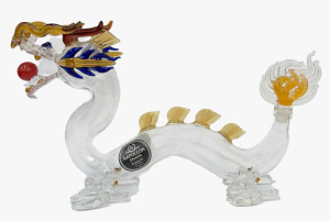 Lot 204 - Napoleon Dragon Brandy XO bottle - 42cms W