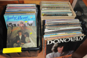 Lot 14 - 2 x Boxes of Assorted Vintage Vinyl LP Records incl Folk, Classical, So