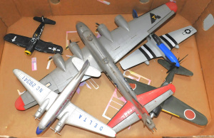 Lot 27 - Lot of Made Model & Some Scale Model Aeroplanes Lot 27 - Lot of Made Model & Some Scale Model Aeroplanes