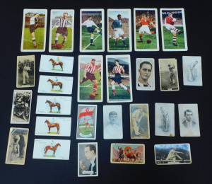 Lot 44 - Small lot - Vintage Sporting themed Cigarette & Confectionary Cards Lot 44 - Small lot - Vintage Sporting themed Cigarette & Confectionary Cards