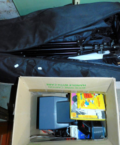 Lot 64 - Lot of Cameras & Mixed Items incl Three Stooges & Walt Disney H
