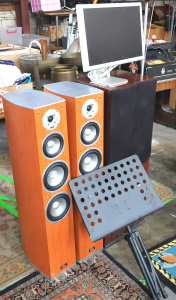 Lot 80 - Pair of DTX60TCH 200W Speakers, Pair of Ozstar Baseton 120W Speakers, A Lot 80 - Pair of DTX60TCH 200W Speakers, Pair of Ozstar Baseton 120W Speakers, A