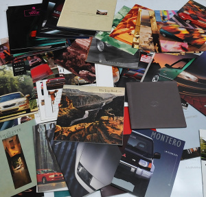Lot 81 - Collection of '94 and '95 Car Catalogues from USA inc Pontiac, Cadillac