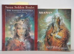 Lot 149 - 2 Volumes of the Art of Susan Seddon Boulet - Shaman, Pub Pomegranate Lot 149 - 2 Volumes of the Art of Susan Seddon Boulet - Shaman, Pub Pomegranate