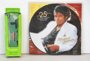 Lot 201 - Michael Jackson Thriller 25 Anniversary Vinyl LP Picture Disk w Lyric Lot 201 - Michael Jackson Thriller 25 Anniversary Vinyl LP Picture Disk w Lyric