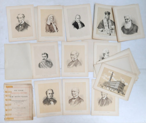 Lot 205 - An Unbound Volume of Lithographs from The Aldine Centennial History of