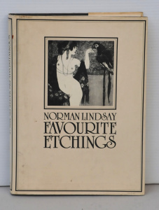 Lot 214 - Hard Cover Volume of Norman Lindsay Favourite Etchings, Daniel Thomas, Lot 214 - Hard Cover Volume of Norman Lindsay Favourite Etchings, Daniel Thomas,