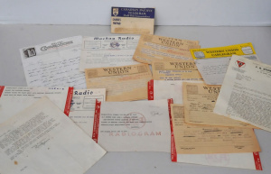 Lot 29 - Group lot of Vintage ephemera inc Mostly 1940s, FH Stephens Pty Ltd Cus