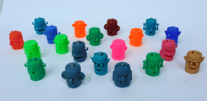 Lot 34 - Large Group Lot of Kellogg's Totem Poll Cereal Toys c1971 in Very Good