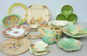 Lot 80 - Mixed Lot of Early 20thC Porcelain inc Royal Albert, Royal Staffordshir Lot 80 - Mixed Lot of Early 20thC Porcelain inc Royal Albert, Royal Staffordshir