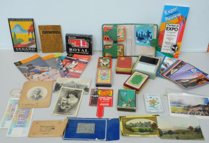 Lot 88 - Group Ephemera & Play Cards inc Brisbane 1982 commonwealth Post car