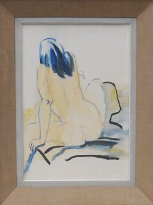Lot 106 - Karlis Mednis (1910 - 1999) Framed Watercolour & Gouache - Nude St Lot 106 - Karlis Mednis (1910 - 1999) Framed Watercolour & Gouache - Nude St