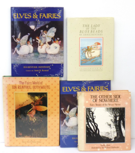 Group lot of Ida Rentoul Outhwaite Illustrated HC Books inc, The lady of the blu Group lot of Ida Rentoul Outhwaite Illustrated HC Books inc, The lady of the blu